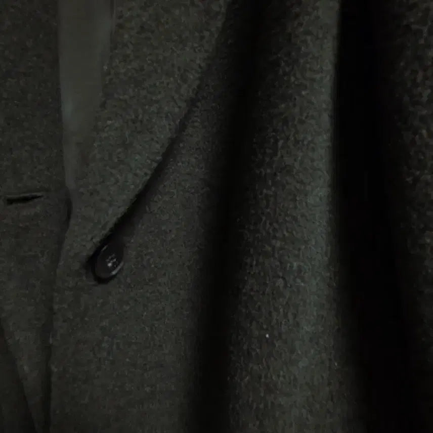 [BUNJANG] BCBG Wool Blend Deep Khaki Coat / BCBG 울 90% 가벼운 코트