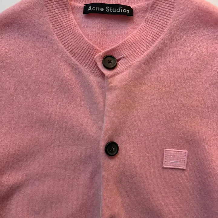 [BUNJANG] Acne Studios Face Logo Wool Cardigan / 아크네 스튜디오 페이스 로고 울 가디건