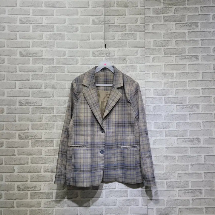 [BUNJANG] Generic Checkered Jacket (Size F) / ㄹ52 체크 자켓 F
