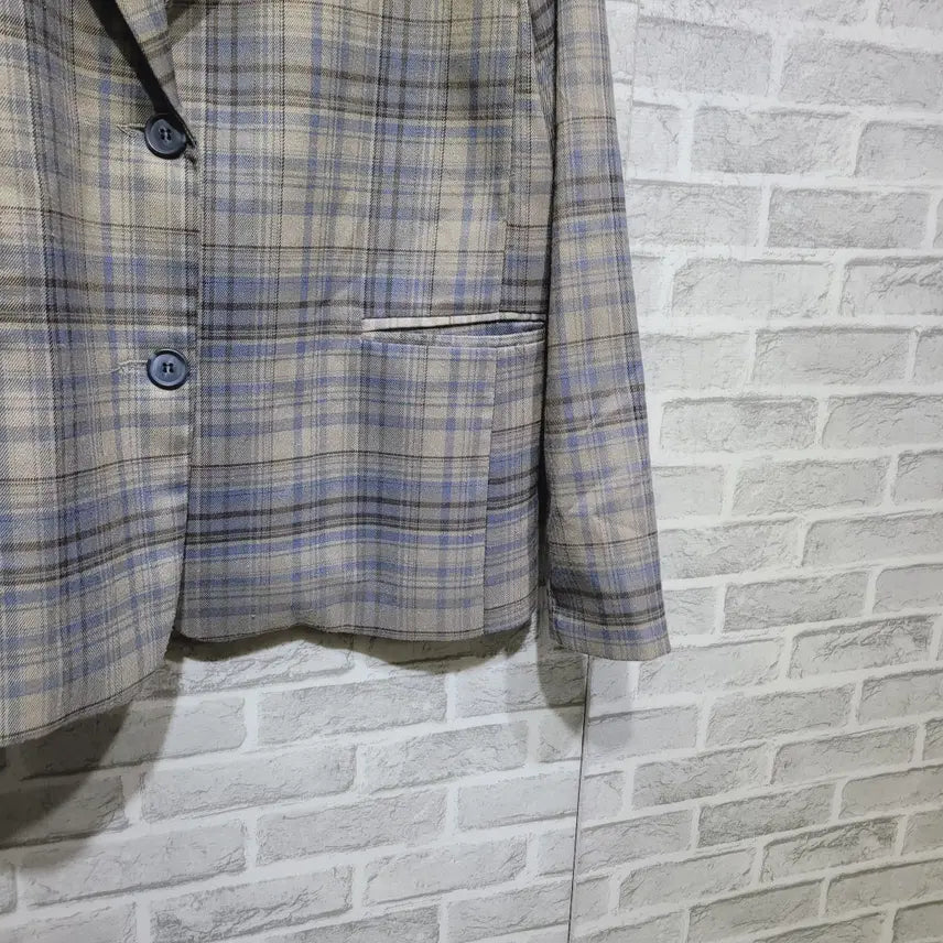 [BUNJANG] Generic Checkered Jacket (Size F) / ㄹ52 체크 자켓 F
