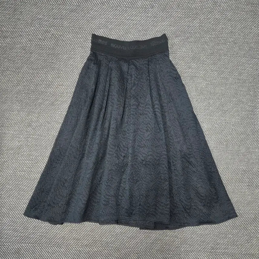 [BUNJANG] System 23SS Black Flare Skirt / 한섬 시스템 23ss SYSTEM 블랙 플레어 스커트 밴딩스커트