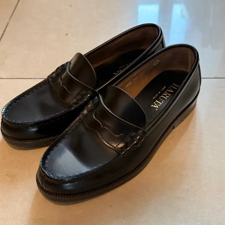 [SOLD OUT] 하루타 남성용 소가죽 페니 로퍼 265