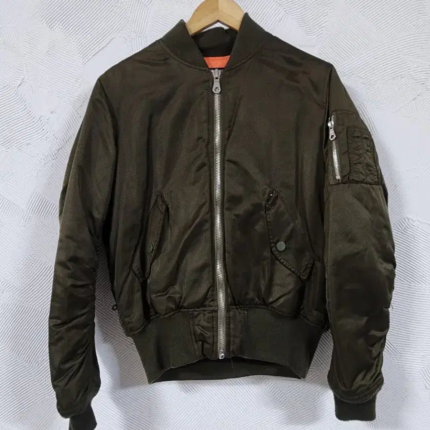 [BUNJANG] NY Project MA-1 Pocket Detail Flight Jacket / NY Project 포켓 ma-1 항공점퍼