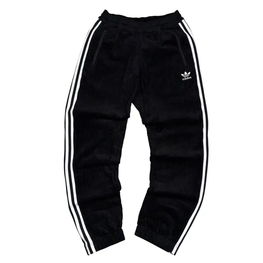[BUNJANG] Adidas Black Corduroy Pants / 아디다스 블랙 코듀로이 팬츠