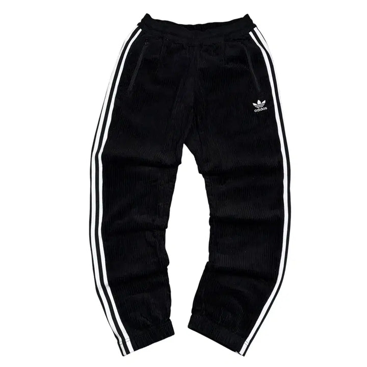 [BUNJANG] Adidas Black Corduroy Pants / 아디다스 블랙 코듀로이 팬츠