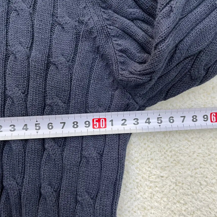 [BUNJANG] US Polo Assn. Cable Knit Sweater / 3XL US폴로 케이블 카리 니트 0312M1