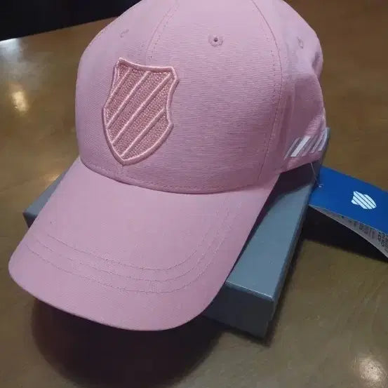 [BUNJANG] K-Swiss Pink Ball Cap Hat / 케이스위스 핑크색 볼캡 모자