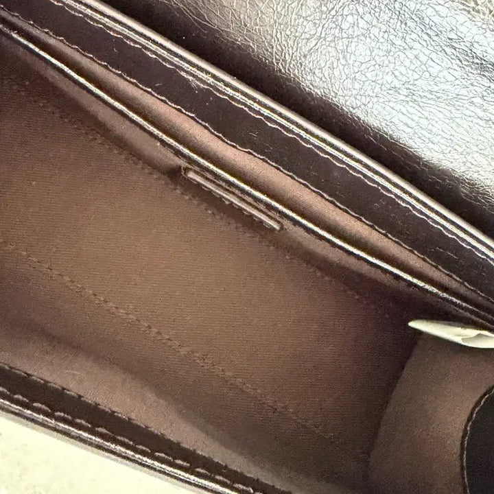[BUNJANG] Couronne Twiggy Mini Cross 20 Brown Crossbody Bag / [쿠론] 트위기 미니 크로스20 브라운