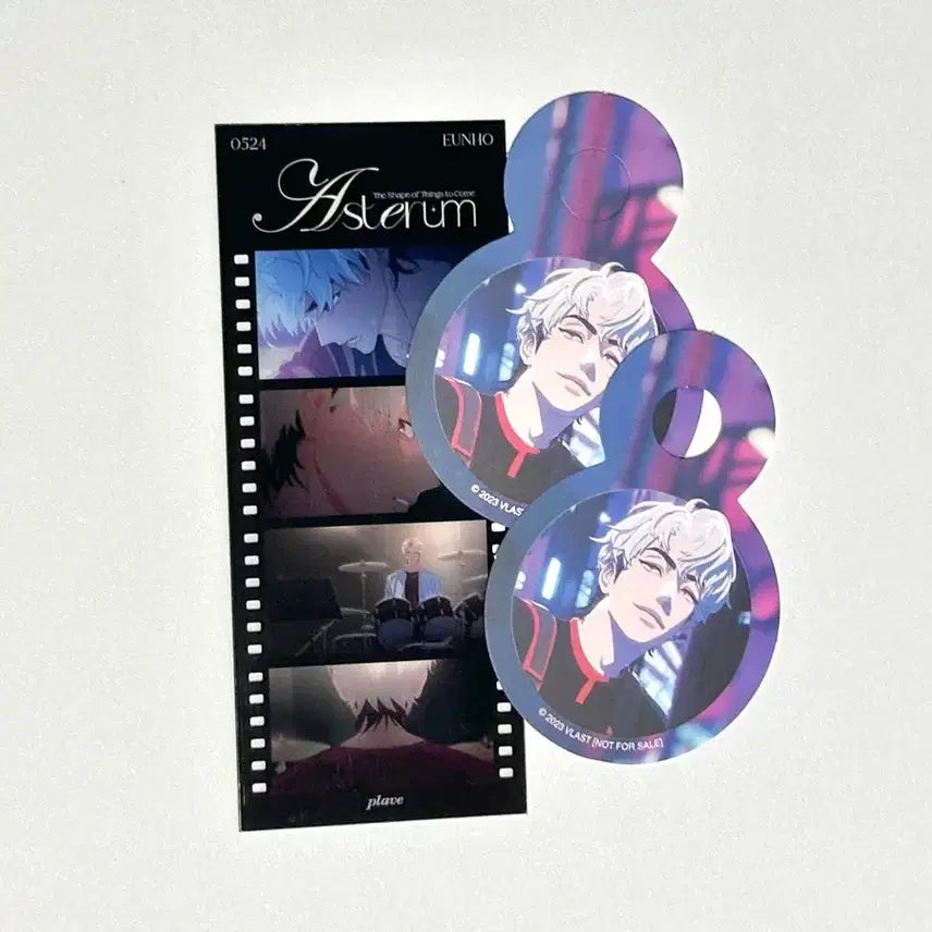 [SOLD OUT] 플레이브 은호 애니플러스 필름 북마크 스트로우 픽