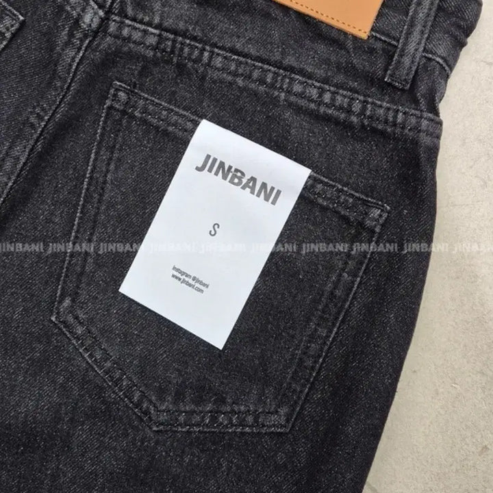 [BUNJANG] Jinbany Blue Line Jeans S (Black Denim) - J.Fit Bell 201 / 진바니 제작 블루라인 청바지 S (흑청) 엔티크제이 제이핏 벨201