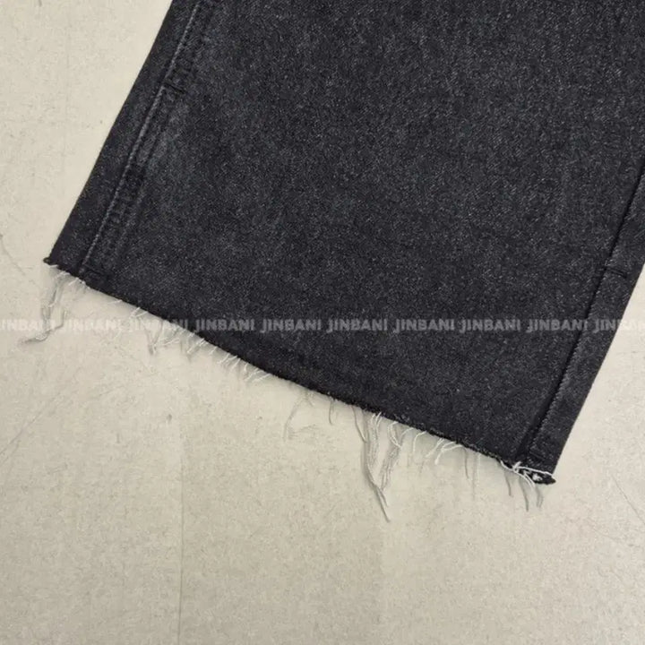 [BUNJANG] Jinbany Blue Line Jeans S (Black Denim) - J.Fit Bell 201 / 진바니 제작 블루라인 청바지 S (흑청) 엔티크제이 제이핏 벨201