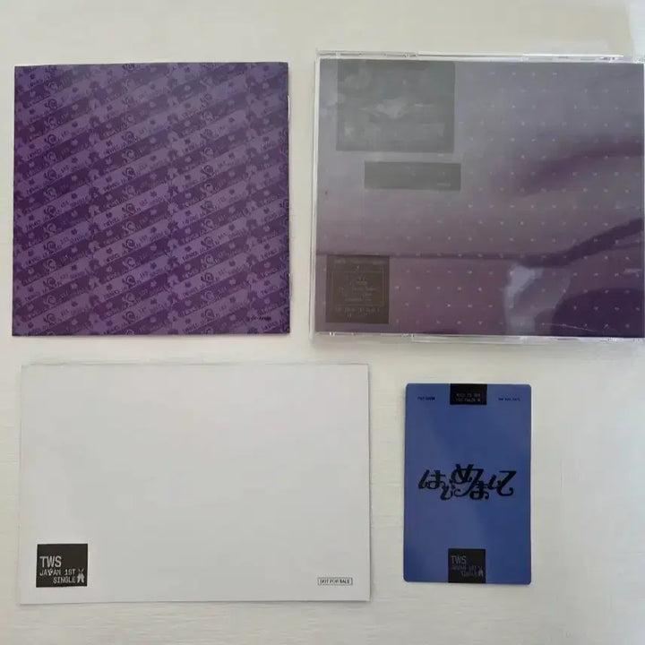 [SOLD OUT] 투어스 하지메마시떼 솔로버젼 도훈