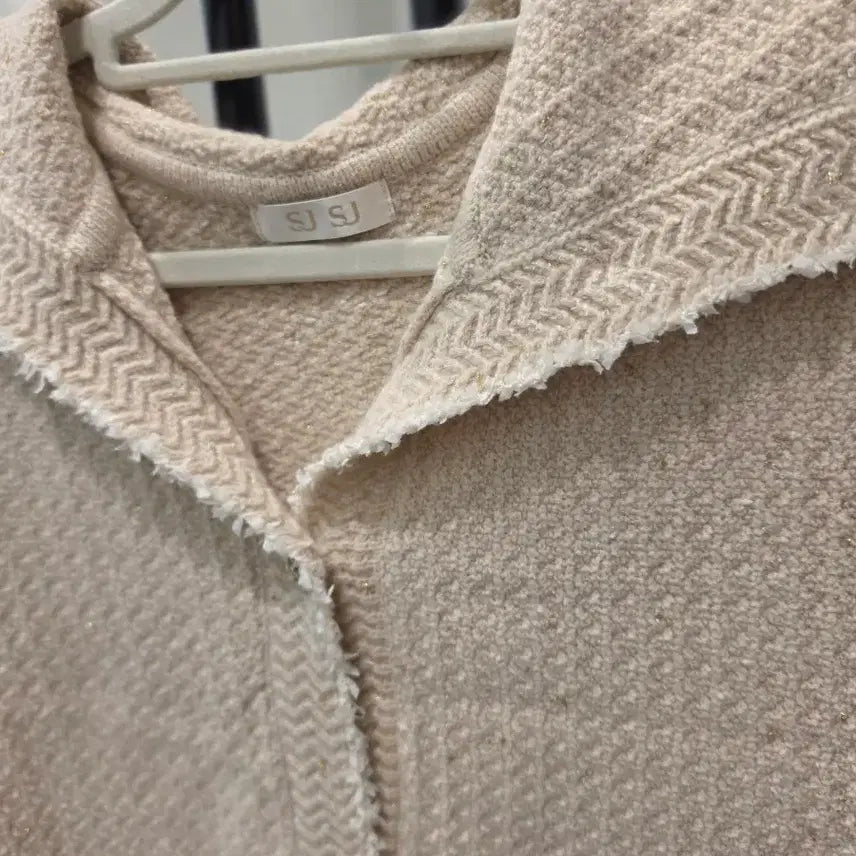 [BUNJANG] Hansum SJ Tweed Knit Vest F / 마지막할인) 한섬 SJ SJ 트위드 니트 베스트 F