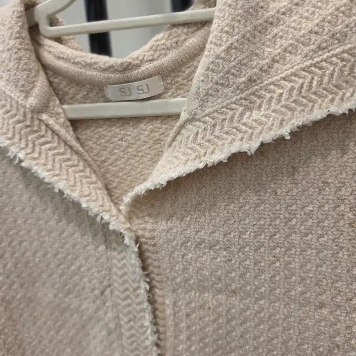 [BUNJANG] Hansum SJ Tweed Knit Vest F / 마지막할인) 한섬 SJ SJ 트위드 니트 베스트 F