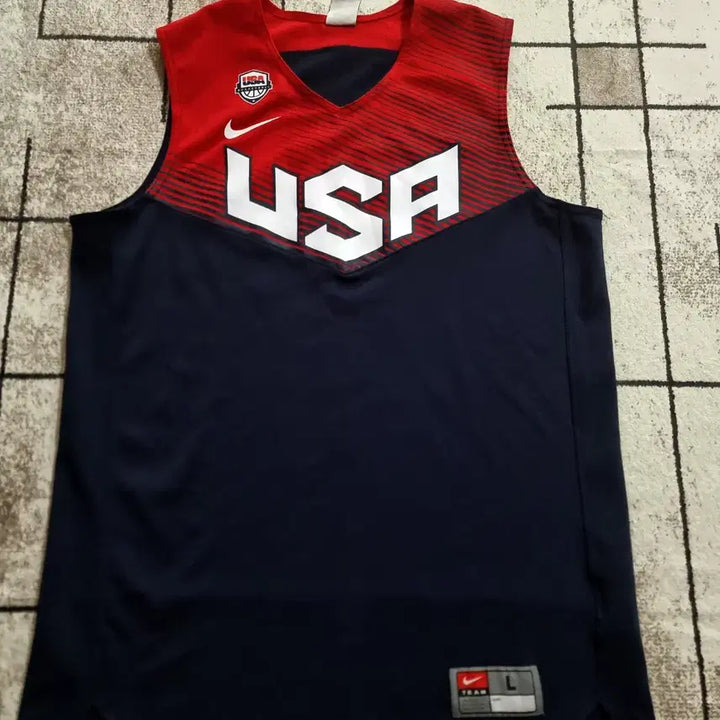 [BUNJANG] Nike USA National Basketball Jersey (Size L) / 나이키 USA 국가대표 농구 져지 사이즈 L