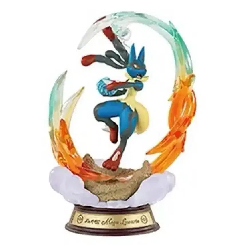 [BUNJANG] Pokemon Re-Ment Swing Vignette Mega Lucario Figure / 포켓몬 리멘트 스윙비네트 메가루카리오