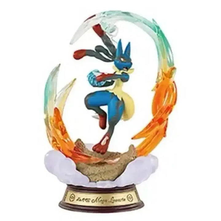 [BUNJANG] Pokemon Re-Ment Swing Vignette Mega Lucario Figure / 포켓몬 리멘트 스윙비네트 메가루카리오