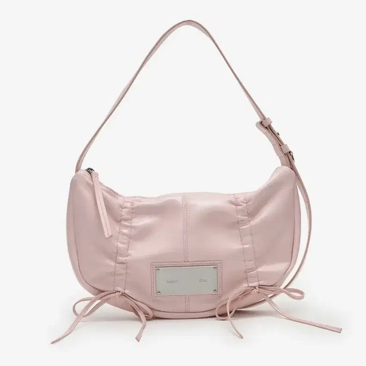 [BUNJANG] Matinkim HALF SHIRRING RIBBON ROUND BAG / 마뗑킴 가방 HALF SHIRRING RIBBON ROUND BAG I림