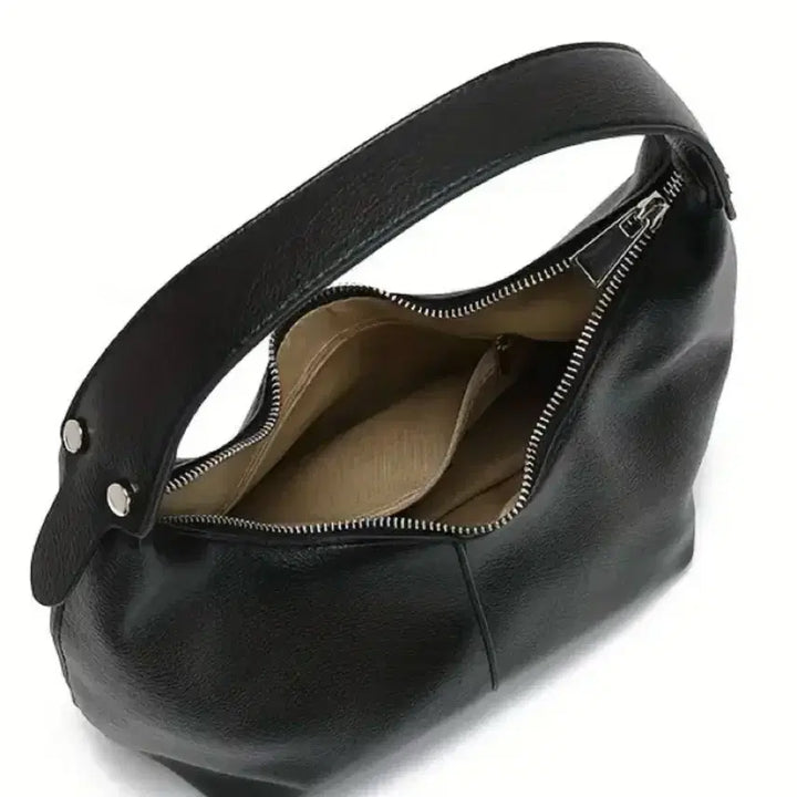 [BUNJANG] Black Hobo Shoulder Bag / 블랙 호보 숄더백 가방