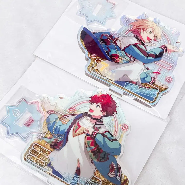 [BUNJANG] Ensemble Stars 7th Anniversary Neon Sign HiMERU &amp; Aira Glitter Acrylic Stand Bundle Set / 앙스타 7주년 네온 사인 히이로 아이라 글리터 아크릴 스탠드 세트
