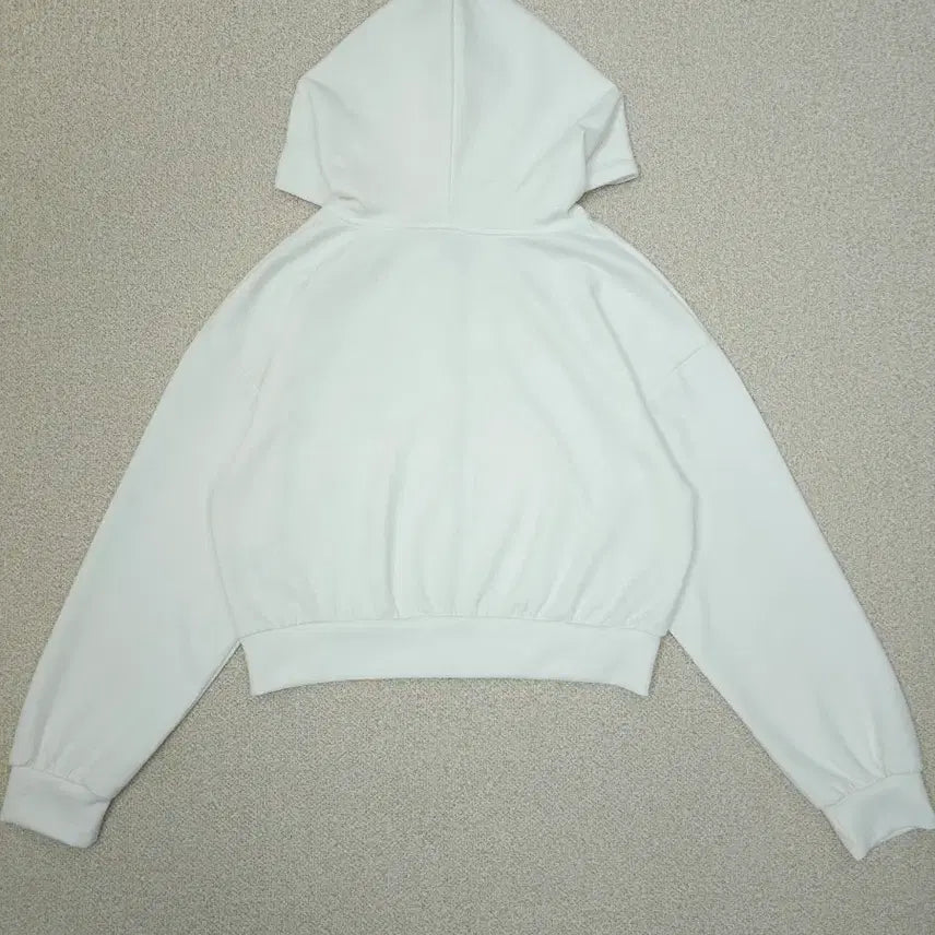 [SOLD OUT] (S)메이윤 여성 후드 집업 긴팔 투웨이 화이트 W2638