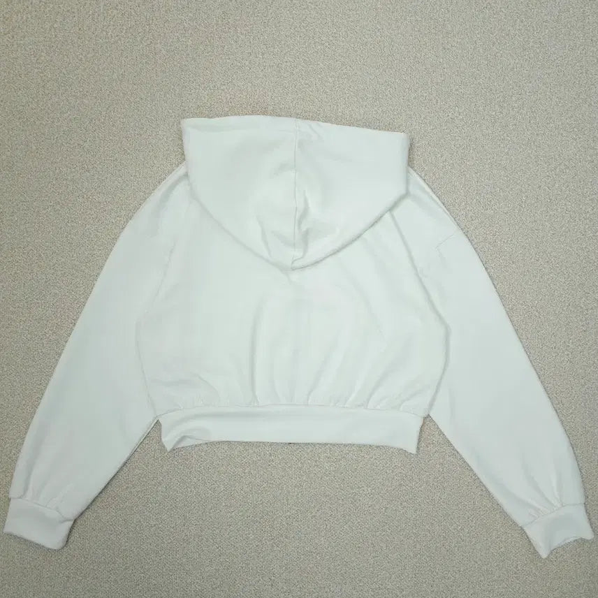 [SOLD OUT] (S)메이윤 여성 후드 집업 긴팔 투웨이 화이트 W2638