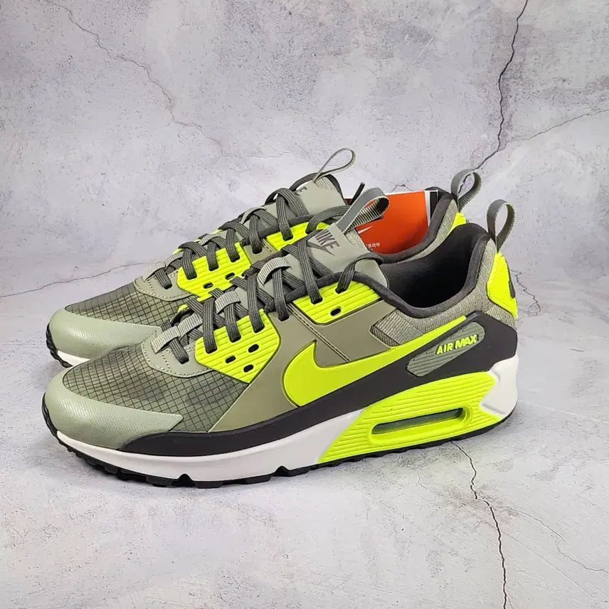[BUNJANG] Nike Air Max 90 Drift Light Army Volt Sneakers / 나이키 270 에어맥스 90 드리프트 라이트 아미 볼트