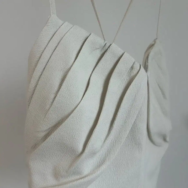 [BUNJANG] ZARA Ivory Gabardine Top / 새상품 - 자라 아이보리 탑