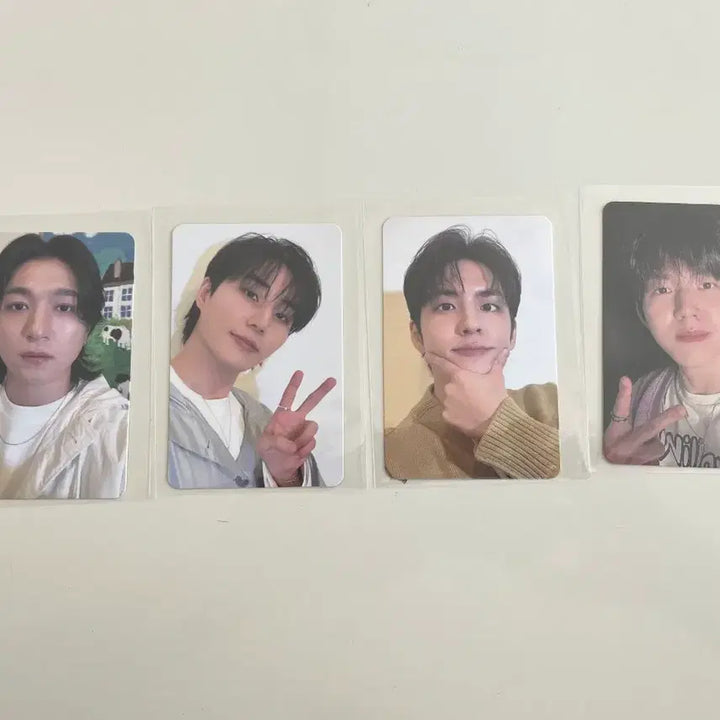 [BUNJANG] DAY6 Finale Entrance Photocard 4-Piece Set / DAY6 서울 피날레 입장포카 4인세트(슬리브보관/덤0).