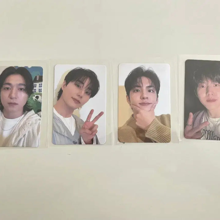 [BUNJANG] DAY6 Finale Entrance Photocard 4-Piece Set / DAY6 서울 피날레 입장포카 4인세트(슬리브보관/덤0).