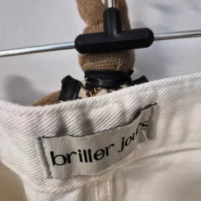 [BUNJANG] Briller Jours Premium Line White Wide-Fit Denim Pants / 브릴리에쥬르(briller jours) 프리미엄 라인 화이트 팬츠