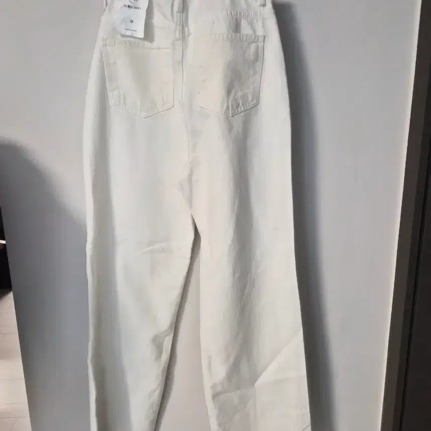 [BUNJANG] Briller Jours Premium Line White Wide-Fit Denim Pants / 브릴리에쥬르(briller jours) 프리미엄 라인 화이트 팬츠
