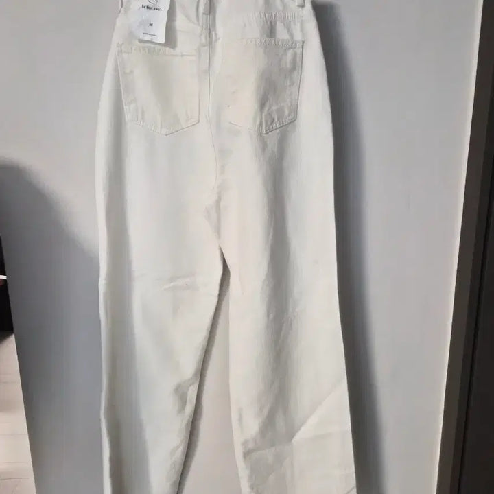 [BUNJANG] Briller Jours Premium Line White Wide-Fit Denim Pants / 브릴리에쥬르(briller jours) 프리미엄 라인 화이트 팬츠