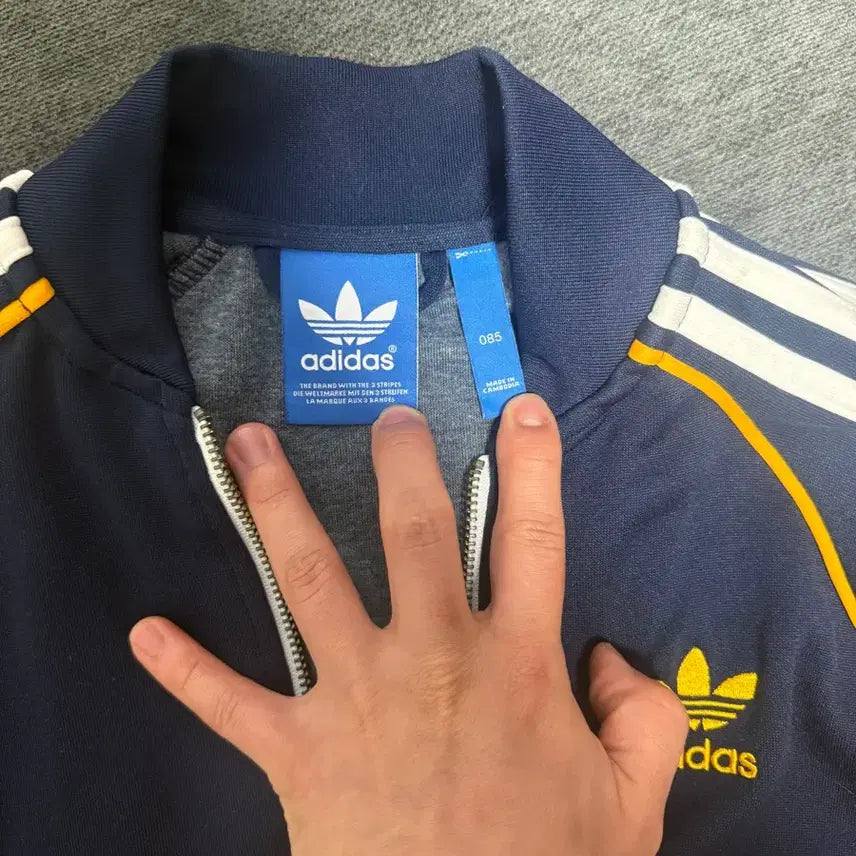 [BUNJANG] Adidas Firebird Track Jacket Navy / 아디다스 네이비 삼선 트레이닝 자켓 파이버버드