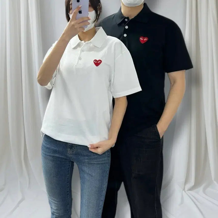 [BUNJANG] 꼼데가르송 카라 반팔 T / 꼼데가르송 카라 반팔 T