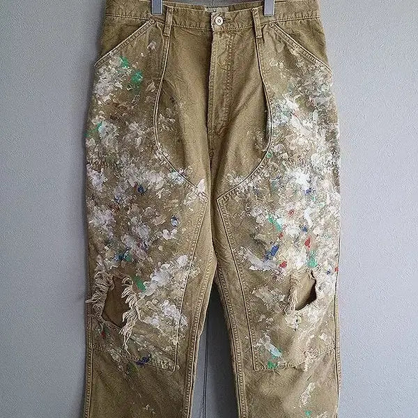 [BUNJANG] 2 Herill Splash Pants Brown / 2 헤릴 스플래쉬 팬츠 브라운 덕