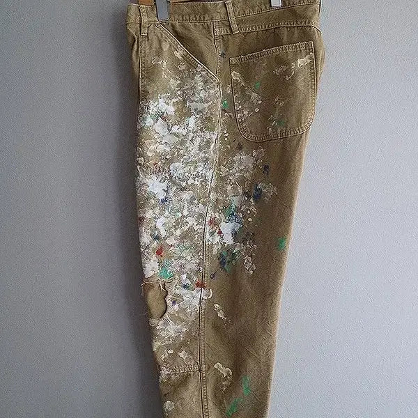 [BUNJANG] 2 Herill Splash Pants Brown / 2 헤릴 스플래쉬 팬츠 브라운 덕