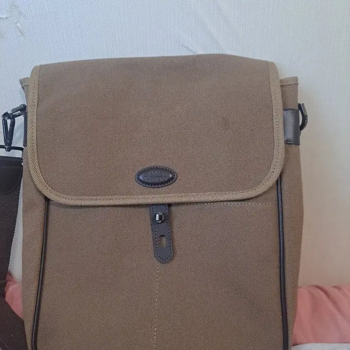 [BUNJANG] Catena-Ciao Canvas Crossbody Bag - Brown / 카테나치오 캔버스 크로스백 브라운