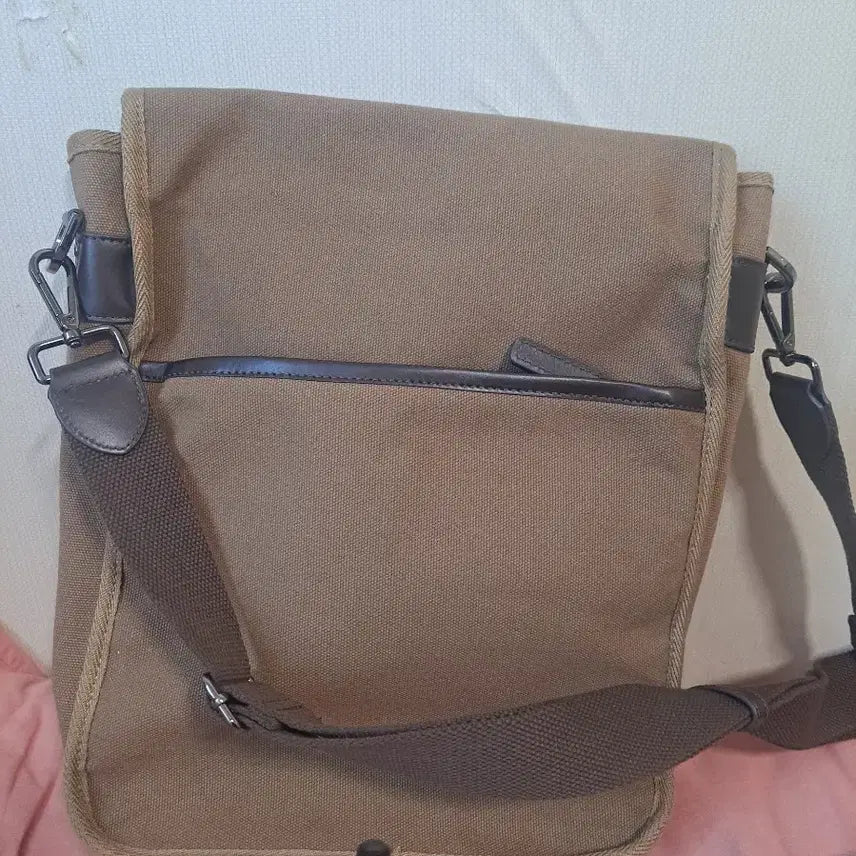 [BUNJANG] Catena-Ciao Canvas Crossbody Bag - Brown / 카테나치오 캔버스 크로스백 브라운