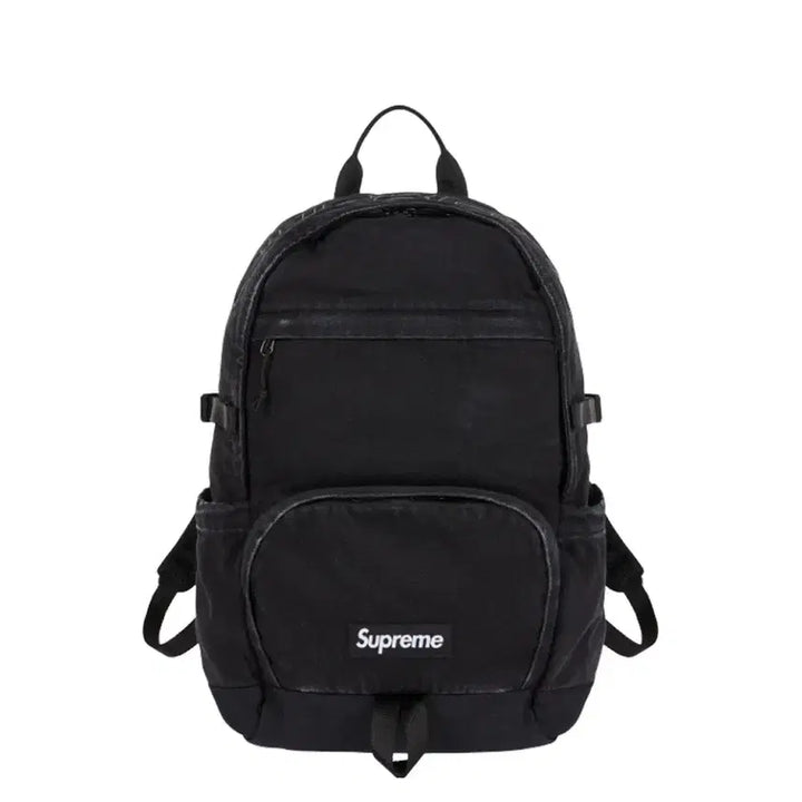 [BUNJANG] Supreme Denim Backpack Black 25FW / 슈프림 데님 백팩 블랙 - 25FW