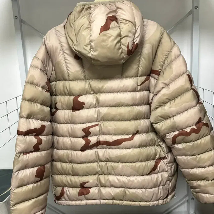 [BUNJANG] Supreme Micro Down Half Zip Hooded Pullover Desert Camo / 슈프림 마이크로 다운 하프 집 후드 풀오버 데저트 카모 - 24FW