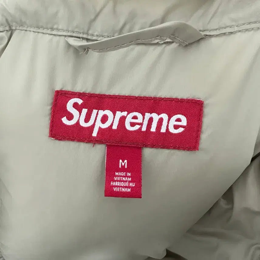 [BUNJANG] Supreme Micro Down Half Zip Hooded Pullover Desert Camo / 슈프림 마이크로 다운 하프 집 후드 풀오버 데저트 카모 - 24FW