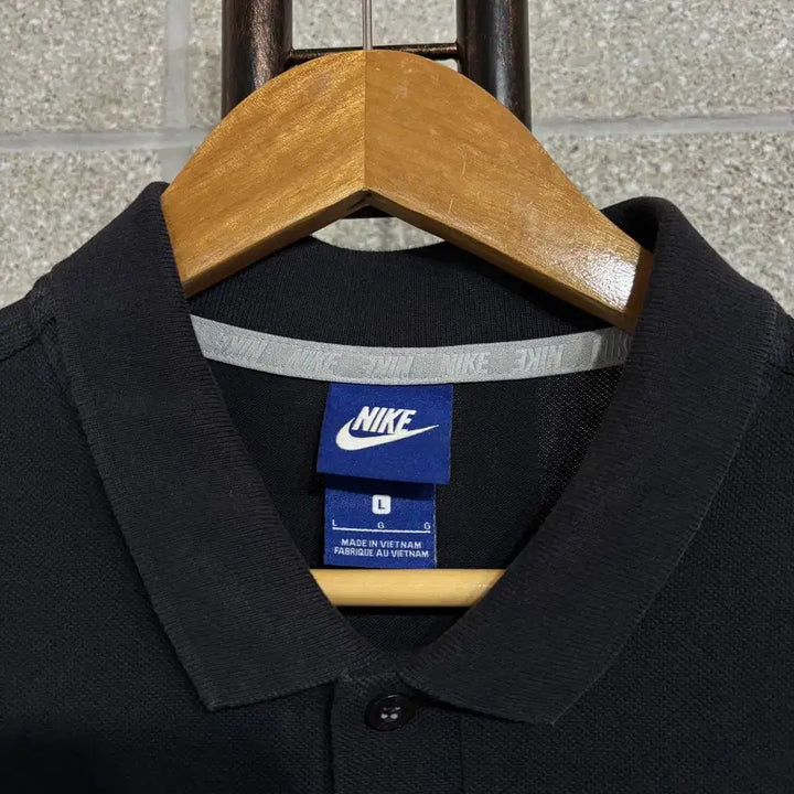 [BUNJANG] Nike Colorblock Short Sleeve T-shirt / 나이키 배색 반팔티 L(nbb252 카라 티셔츠