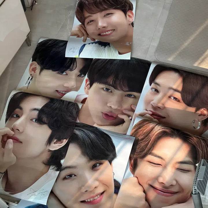 [BUNJANG] BTS Chilsung Cider Signed Poster / (한정판)방탄소년단 BTS 칠성사이다 경품 싸인 포스터 7종