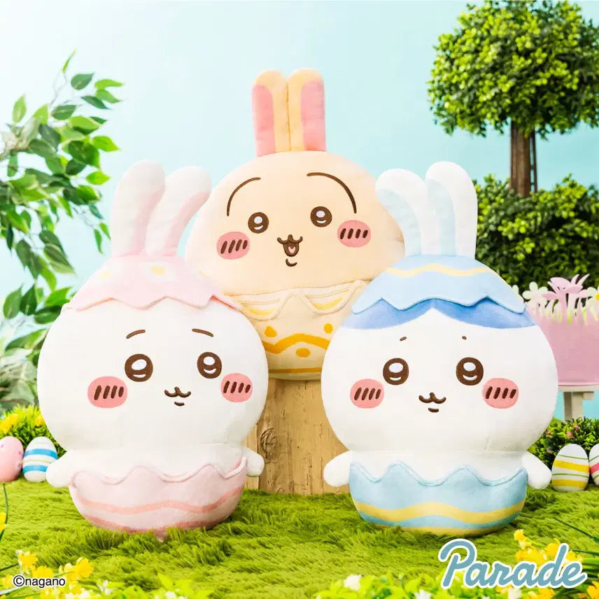 [BUNJANG] Munjeongwi Easter Hachiware Big Nui Plush Doll / 부활절 먼작귀 하치와레 빅누이 인형