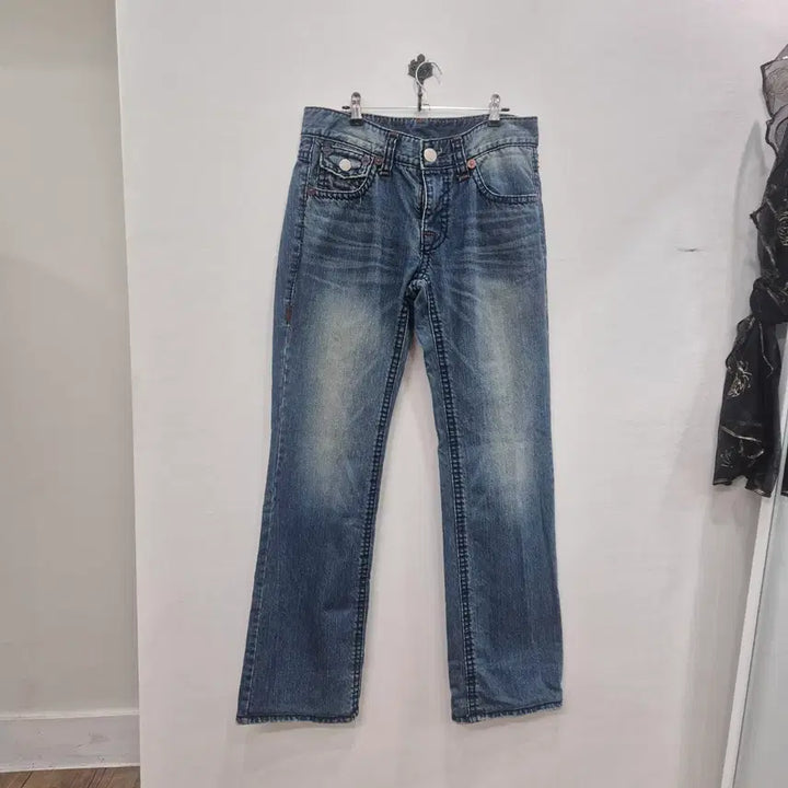 [BUNJANG] True Religion Straight Leg Denim Jeans / 트루릴리젼 일자 데님 남성청바지