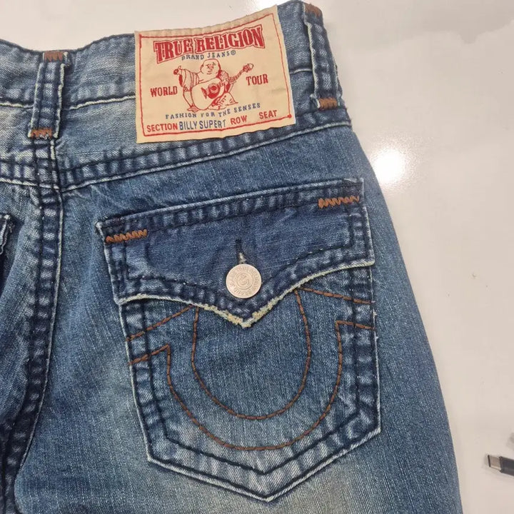 [BUNJANG] True Religion Straight Leg Denim Jeans / 트루릴리젼 일자 데님 남성청바지