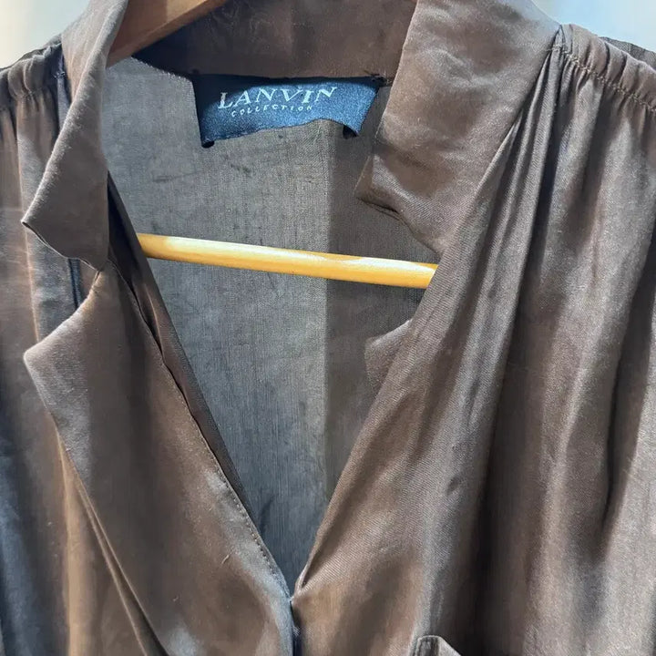 [BUNJANG] LANVIN Shirt Dress / LANVAN(랑방) 셔츠형 원피스 A286