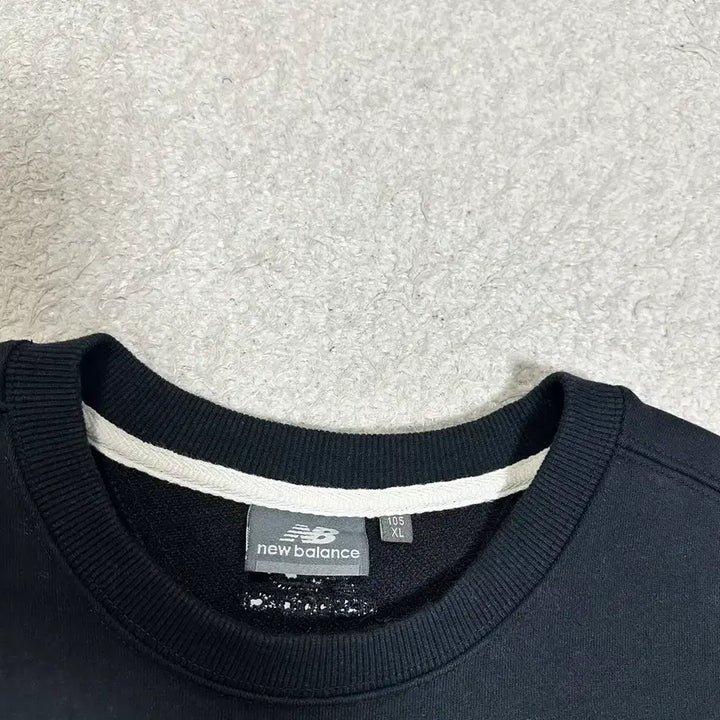 [BUNJANG] New Balance NBSC Short Sleeve Sweatshirt Black XL / 뉴발란스 NBSC 반팔 맨투맨 블랙 xl 105