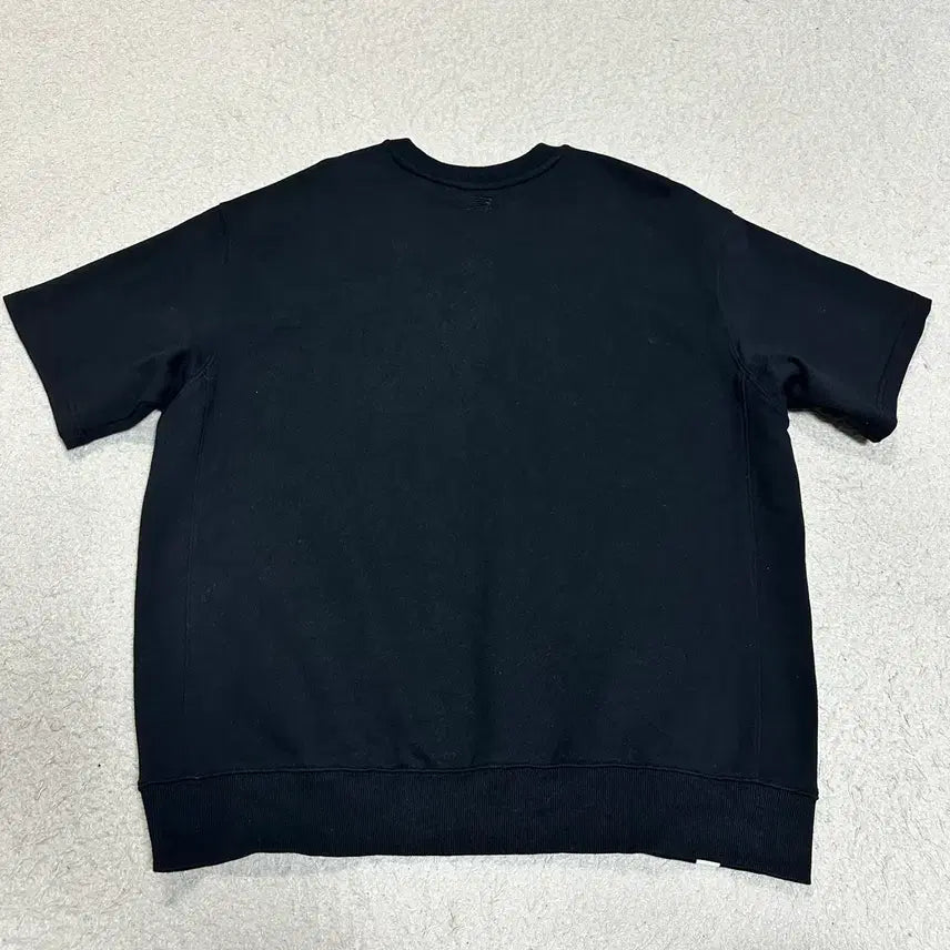 [BUNJANG] New Balance NBSC Short Sleeve Sweatshirt Black XL / 뉴발란스 NBSC 반팔 맨투맨 블랙 xl 105